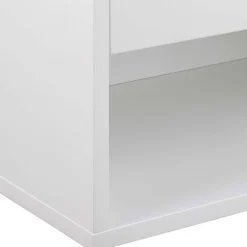 Discount Drawer MANO Table de chevet murale 1 niche, 1 tiroir en bois
