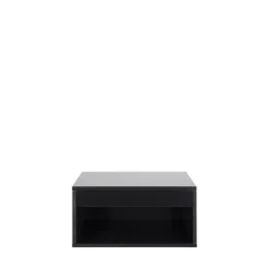 Discount Drawer MANO Table de chevet murale 1 niche, 1 tiroir en bois