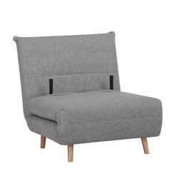 Online House Nordic MARLOW Fauteuil convertible en tissu et bois