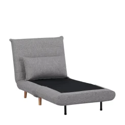 Online House Nordic MARLOW Fauteuil convertible en tissu et bois