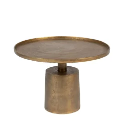 Clearance No name MASON Table basse ronde en métal ø60cm