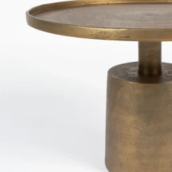 Clearance No name MASON Table basse ronde en métal ø60cm