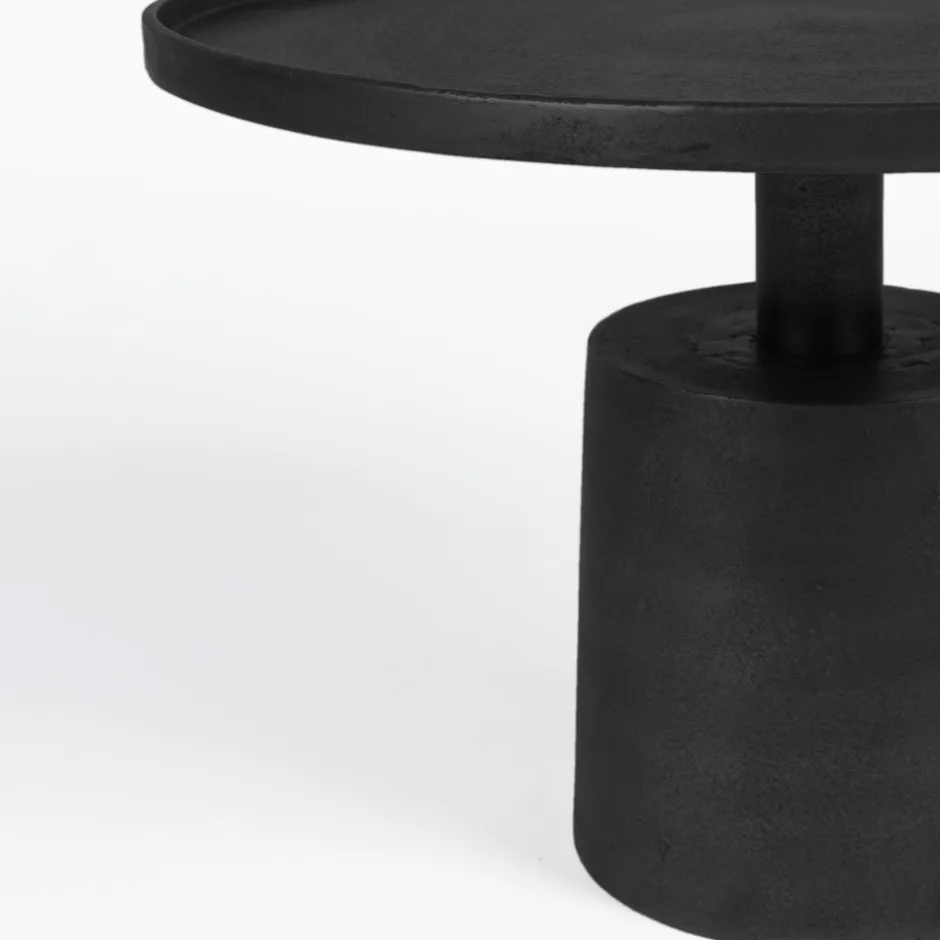 Clearance No name MASON Table basse ronde en métal ø60cm