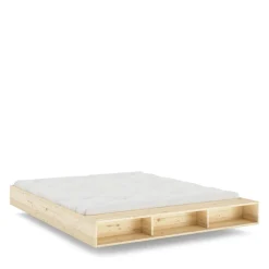 Hot Karup Design MERGE Lit avec rangement en bois 180x200cm