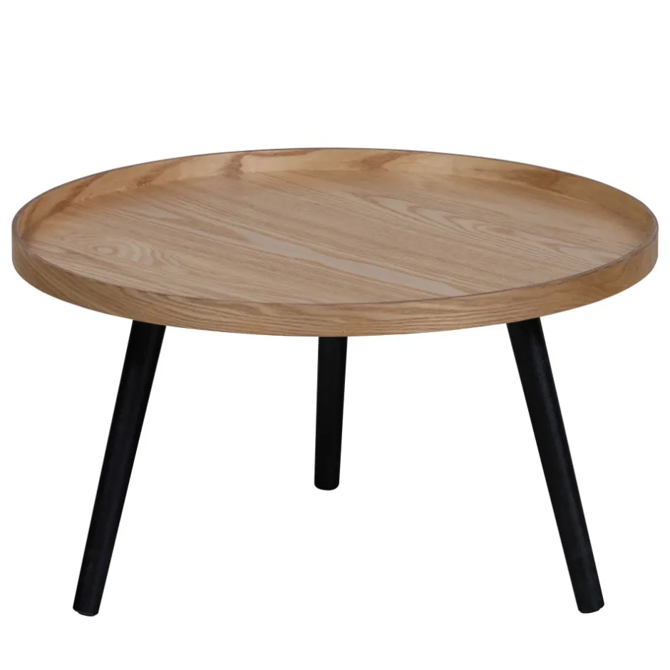 Hot Woood MESA Table d'appoint ronde bois ø60cm