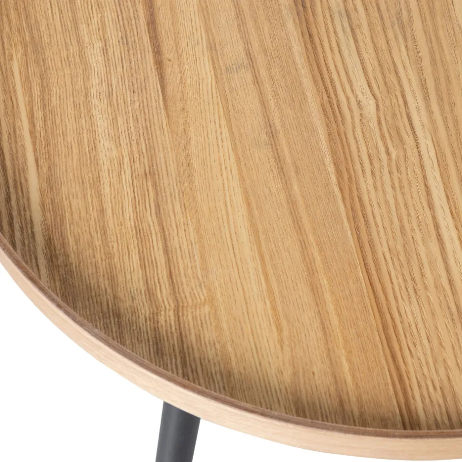 Hot Woood MESA Table d'appoint ronde bois ø60cm