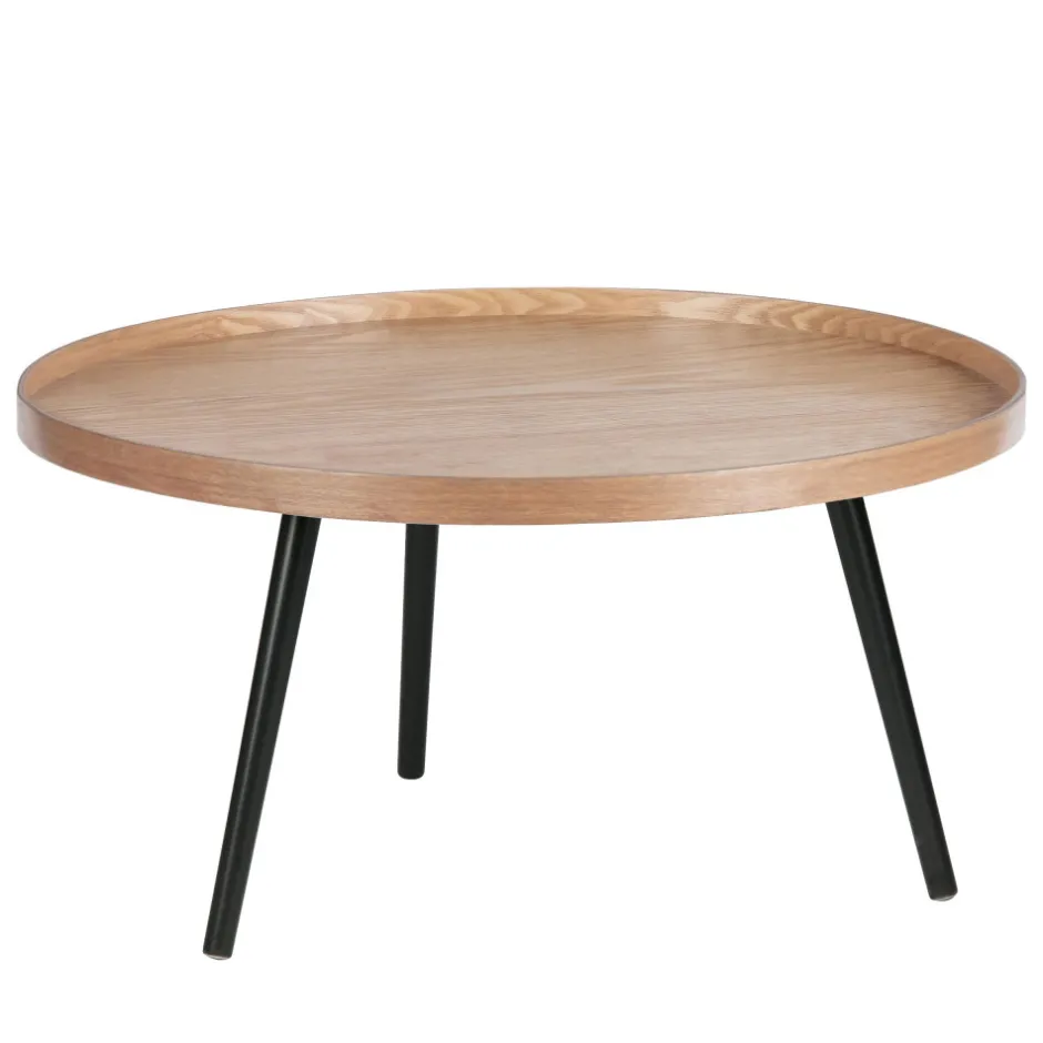 Online Woood MESA Table d'appoint ronde bois ø78cm