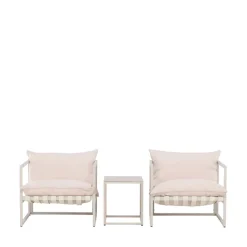 Clearance Venture Home MESSINA Salon de jardin 2 personnes en acier