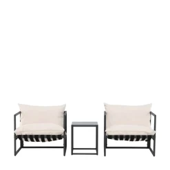 Clearance Venture Home MESSINA Salon de jardin 2 personnes en acier