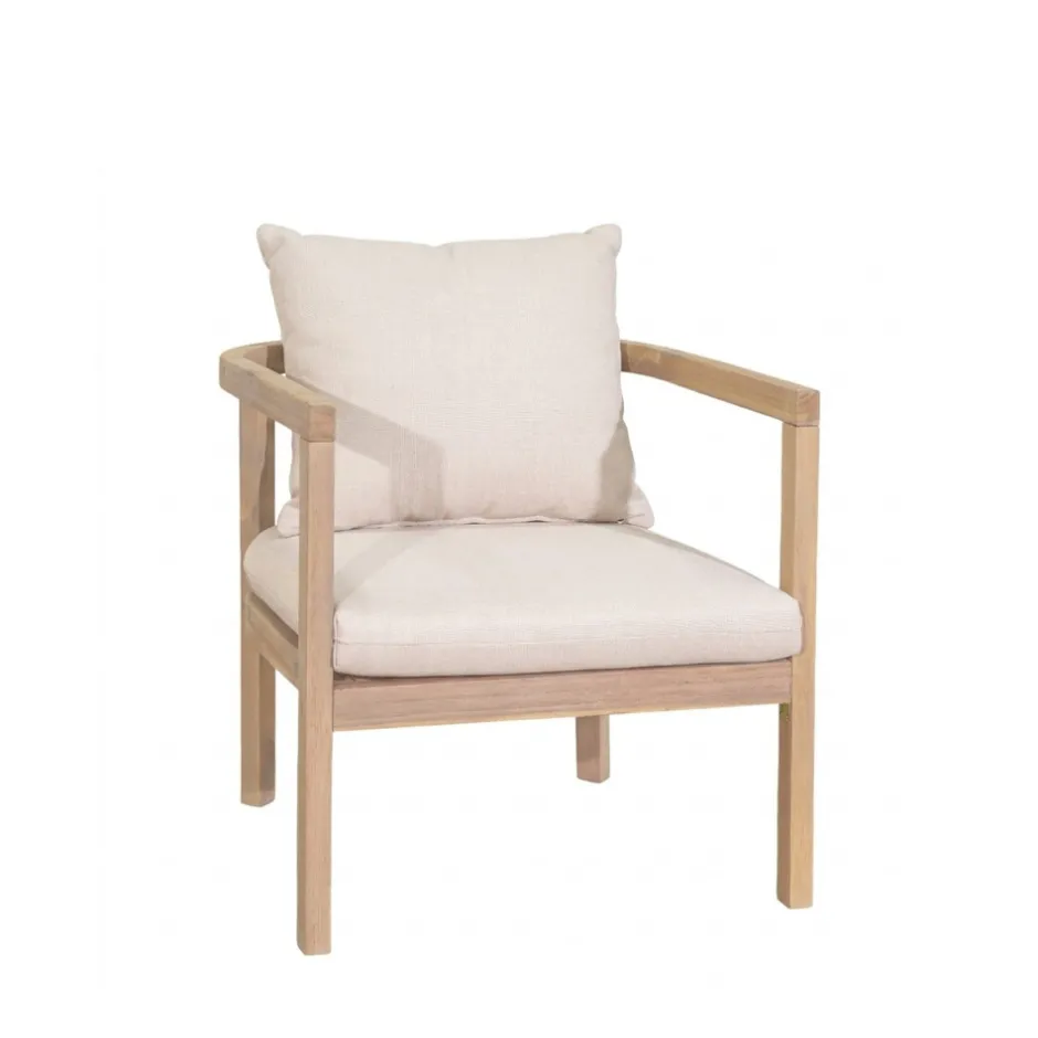Drawer MIRANA Salon de jardin 4 personnes en bois d'acacia
