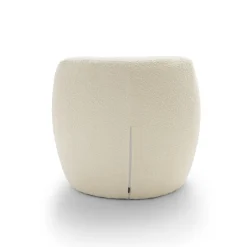 Outlet Drawer MO Fauteuil rond en tissu bouclette
