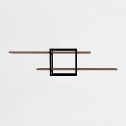 New Drawer MOA Étagère murale en bois et métal L120cm