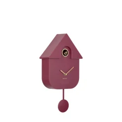 New Karlsson MODERN CUCKOO ORO Horloge murale en métal avec coucou
