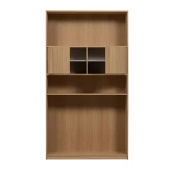 Hot Vtwonen MODULAIR Bibliothèque 2 portes en bois H199cm