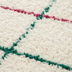 Online Drawer MOKA Tapis à motif quadrillage coloré