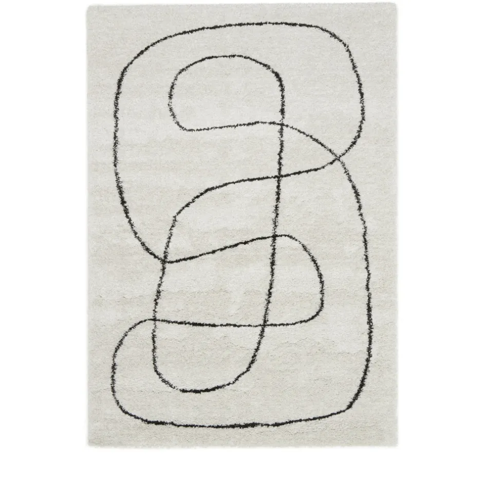 Discount Drawer MONA Tapis contemporain à motif organique