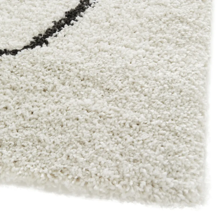 Discount Drawer MONA Tapis contemporain à motif organique