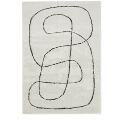 Discount Drawer MONA Tapis contemporain à motif organique