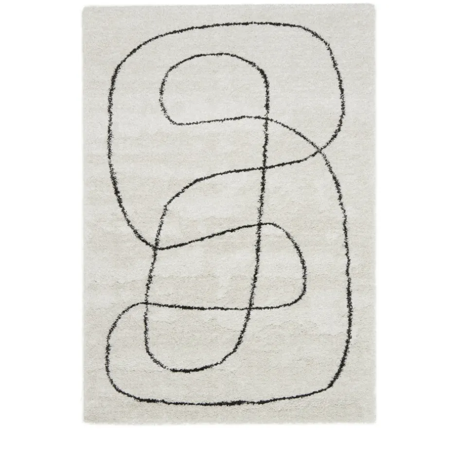 Discount Drawer MONA Tapis contemporain à motif organique