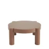 Drawer MOPI Table basse ronde en bois laqué ø85cm