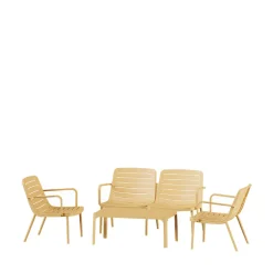 Discount Drawer MORO Salon de jardin 4 places en résine