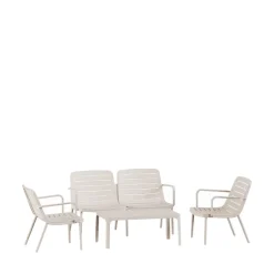 Discount Drawer MORO Salon de jardin 4 places en résine