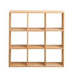 New House Nordic MOSS Étagère murale carrée en bois 46x46cm