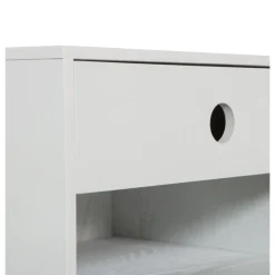 Discount Woood NANCY Table de chevet murale en bois