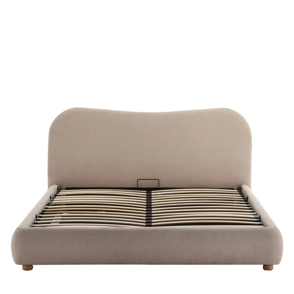 Hot Drawer NAPO Lit coffre en tissu 140x190cm