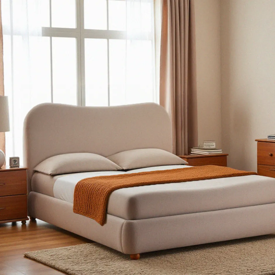 Hot Drawer NAPO Lit coffre en tissu 140x190cm