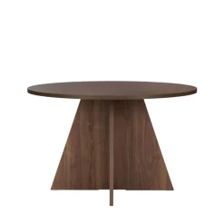 Hot Drawer NARO Table à manger 4 personnes ronde en bois