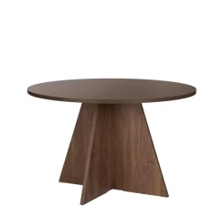 Hot Drawer NARO Table à manger 4 personnes ronde en bois