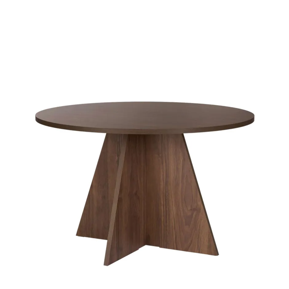 Hot Drawer NARO Table à manger 4 personnes ronde en bois