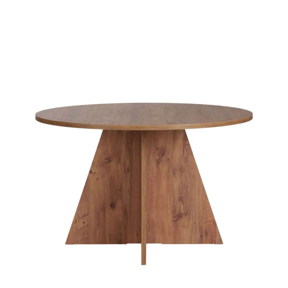 Hot Drawer NARO Table à manger 4 personnes ronde en bois