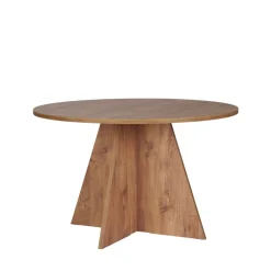 Hot Drawer NARO Table à manger 4 personnes ronde en bois
