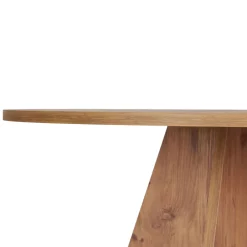 Hot Drawer NARO Table à manger 4 personnes ronde en bois