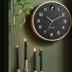 Best Karlsson NATURAL CUCKOO Horloge murale ronde ø31,5cm