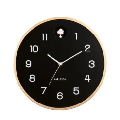Best Karlsson NATURAL CUCKOO Horloge murale ronde ø31,5cm