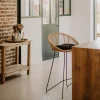 Hot Drawer NAULU Tabouret de bar en rotin 76cm