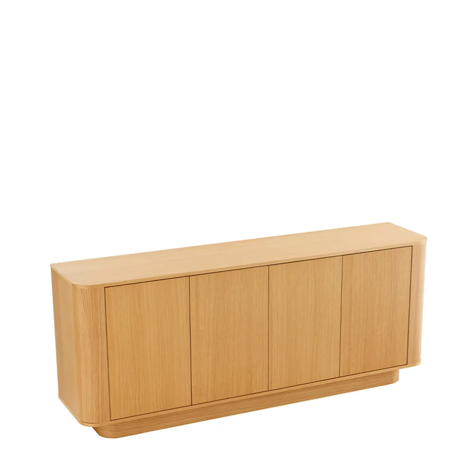 Best Drawer NAVAN Buffet 4 portes en bois L180cm