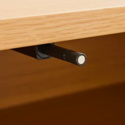 Online Drawer NAVAN Meuble tv 3 portes en bois L160cm