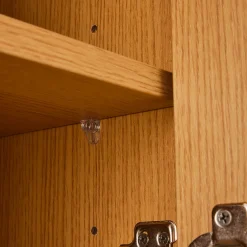 Online Drawer NAVAN Meuble tv 3 portes en bois L160cm