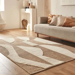 Hot Drawer NEON Tapis bohème à motif géométrique