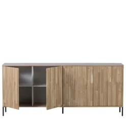 Online Woood NEW GRAVURE Buffet 4 portes en bois L200cm