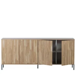 Online Woood NEW GRAVURE Buffet 4 portes en bois L200cm
