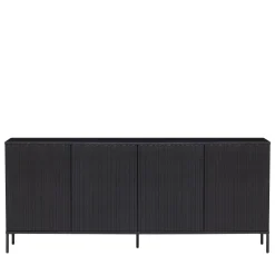 Online Woood NEW GRAVURE Buffet 4 portes en bois L200cm