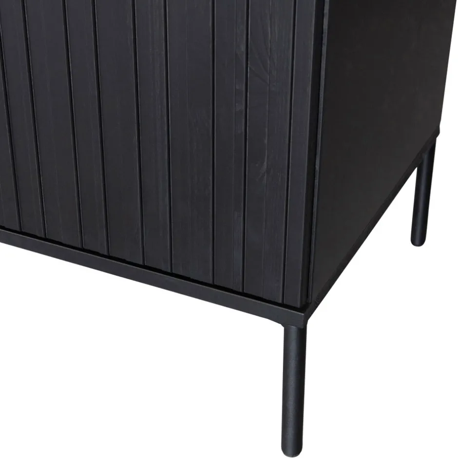 Online Woood NEW GRAVURE Buffet 4 portes en bois L200cm