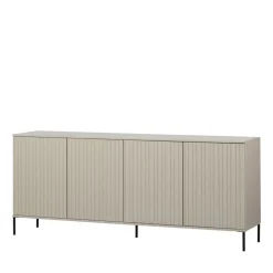 Online Woood NEW GRAVURE Buffet 4 portes en bois L200cm