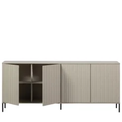 Online Woood NEW GRAVURE Buffet 4 portes en bois L200cm