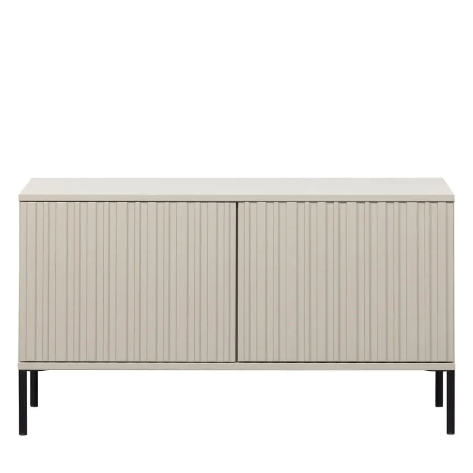 Woood NEW GRAVURE Meuble TV 2 portes en bois L100cm